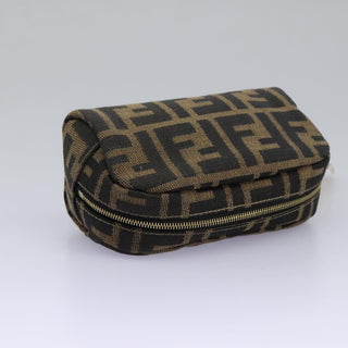 Fendi Vintage Toiletry Pouch Zucca Canvas