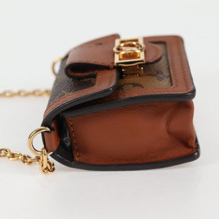 Louis Vuitton Dauphine Chain Wallet Reverse Monogram Canvas