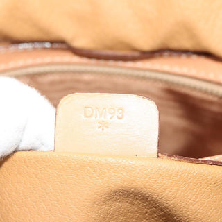 Celine Vintage Macadam Shoulder Bag Canvas