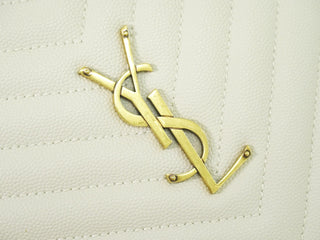 Saint Laurent Vinyle Round Camera Bag Matelasse Chevron Leather