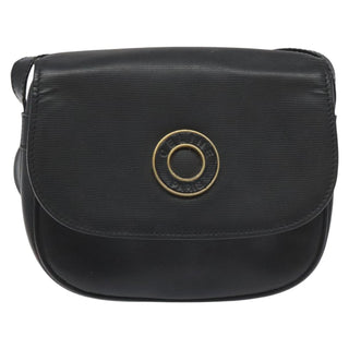 Celine Vintage Circle Logo Crossbody Bag Leather