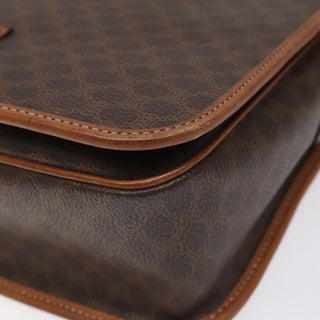 Celine Macadam Shoulder Bag PVC Leather