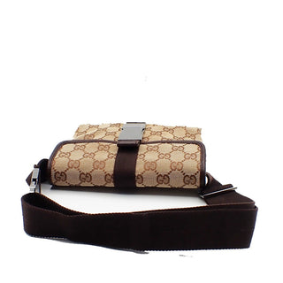 Gucci Buckle Belt Bag GG Canvas