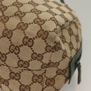Gucci Zip Around Bowling Bag GG Canvas