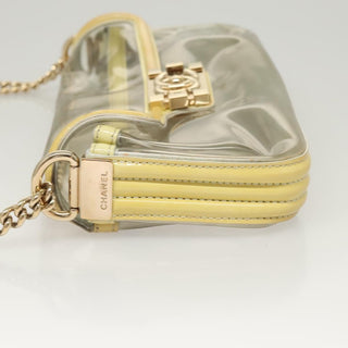 Chanel Naked Boy Flap Bag PVC and Patent