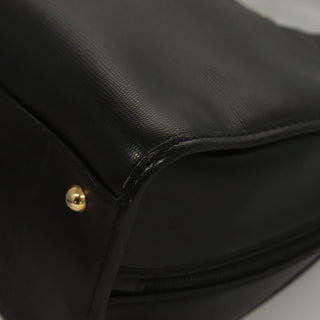 Celine Circle Logo Handbag Leather