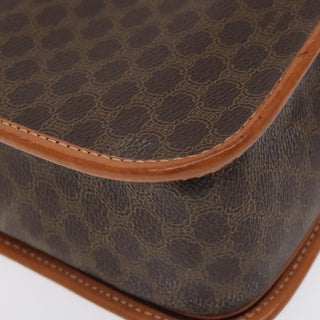 Celine Macadam Shoulder Bag PVC Leather