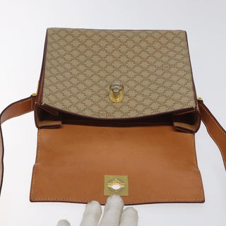 Celine Macadam Shoulder Bag PVC Leather