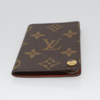Louis Vuitton Porte Cartes Pression Card Case Monogram Canvas