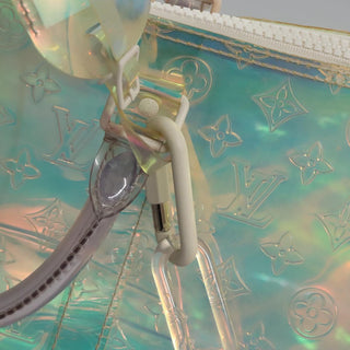 Louis Vuitton Keepall Bandouliere Bag Limited Edition Monogram Prism PVC