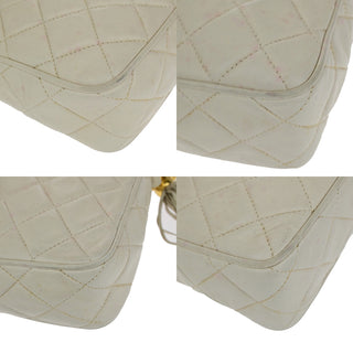 Chanel Vintage Camera Tassel Bag Chevron Lambskin