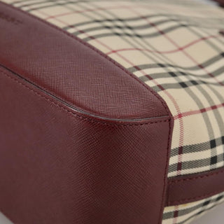 Burberry Nova Check Tote canvas check pattern