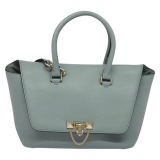 Valentino Garavani Demilune Flap Satchel Leather