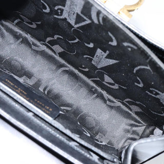 Salvatore Ferragamo Gancini Convertible Top Handle Bag Leather