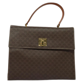 Celine Triomphe vintage handbag Macadam canvas