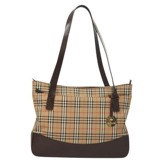 Burberry Nova Check Tote canvas check pattern