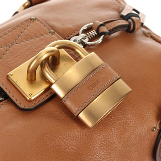 Chloe Paddington Lock Handbag Leather