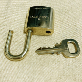 Louis Vuitton Cadenas Bag Charm Gold-plated