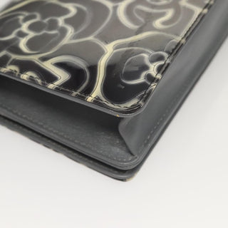 Chanel Wallet on Chain Camellia Patent