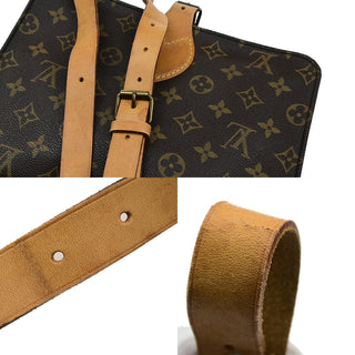 Louis Vuitton Cartouchiere Handbag Monogram Canvas