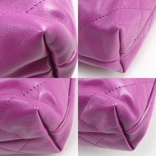 Chanel 22 Chain Hobo Quilted Calfskin