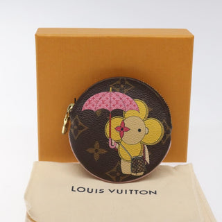 Louis Vuitton Round Coin Purse Limited Edition Monogram Canvas