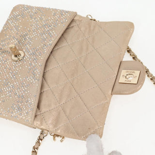 Chanel Mineral Nights Shoulder Bag Strass Embellished Leather