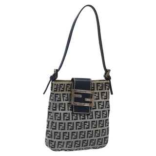 Fendi Vintage Shoulder Bag Zucca Canvas