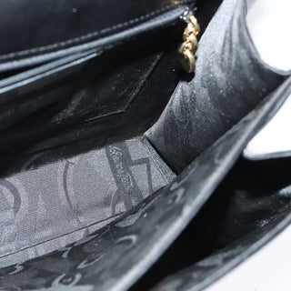 Salvatore Ferragamo Gancini Convertible Top Handle Bag Leather