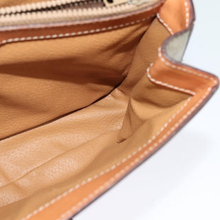 Celine Vintage Convertible Top Handle Bag Macadam Coated Canvas