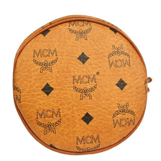 MCM Drawstring Shoulder Bag Leather