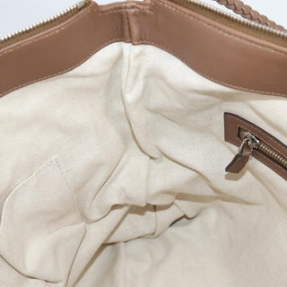 Gucci Braided Strap Zip Messenger Leather