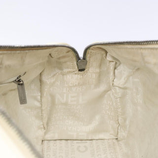 Chanel Square Stitch Duffle Bag Quilted Caviar