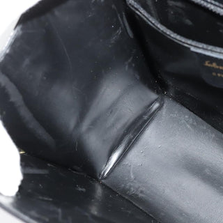 Salvatore Ferragamo Gancini Convertible Top Handle Bag Leather