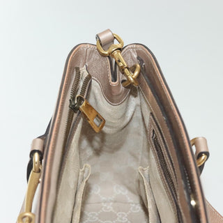 Gucci Bright Bit Convertible Tote Leather