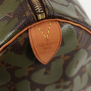 Louis Vuitton Speedy Handbag Limited Edition Monogram Graffiti