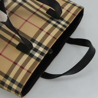 Burberry Nova Check Tote canvas check pattern