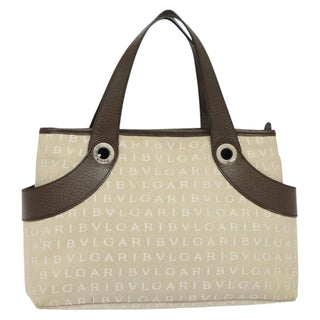 Bvlgari B.Zero1 Logomania Bag Canvas with Leather