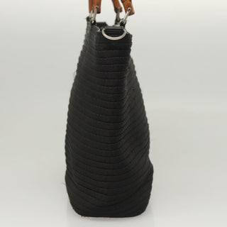 Gucci Vintage Bamboo Handle Tote Canvas