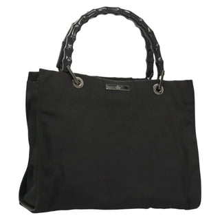 Gucci Vintage Bamboo Handle Tote Nylon