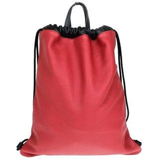 Gucci GG Marmont Drawstring Backpack Matelasse Leather