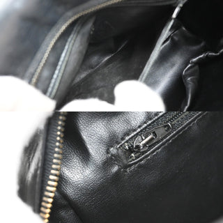 Chanel Vanity Bag Pouch Leather