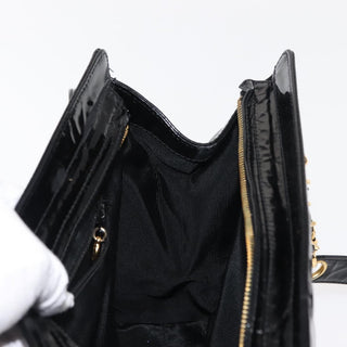Chanel Vintage Timeless Zip Tote Patent Leather