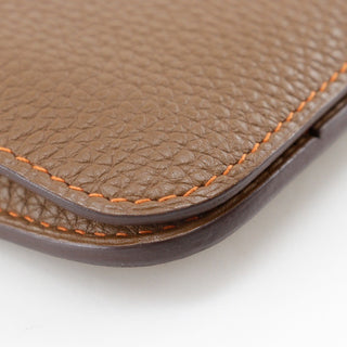 Hermes Dogon Duo Combined Wallet Leather