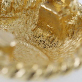 Chanel Vintage Round CC Clip-On Earring Metal