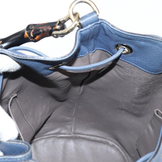 Gucci Miss Bamboo Bucket Bag Leather