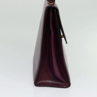 Celine Circle Logo Handbag Leather