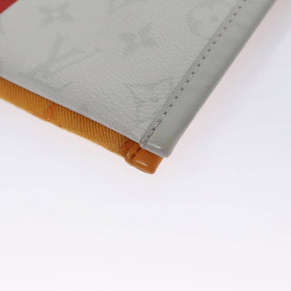 Louis Vuitton Double Flat Messenger Bag Limited Edition Logo Story Monogram Canvas and Denim