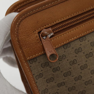 Gucci Micro GG canvas clutch bag Canvas