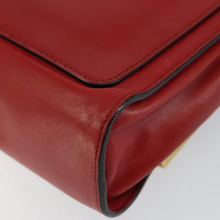 Chloe Elle Chain Clutch Leather